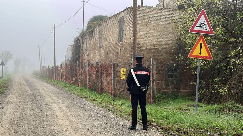Sopralluogo dei Ris a Novellara: ritrovati resti umani 4