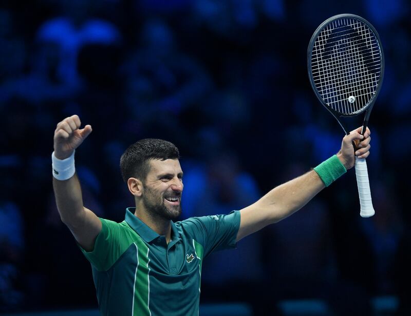 ATP Finals, Djokovic trionfa contro Sinner: le immagini più belle della finale 14