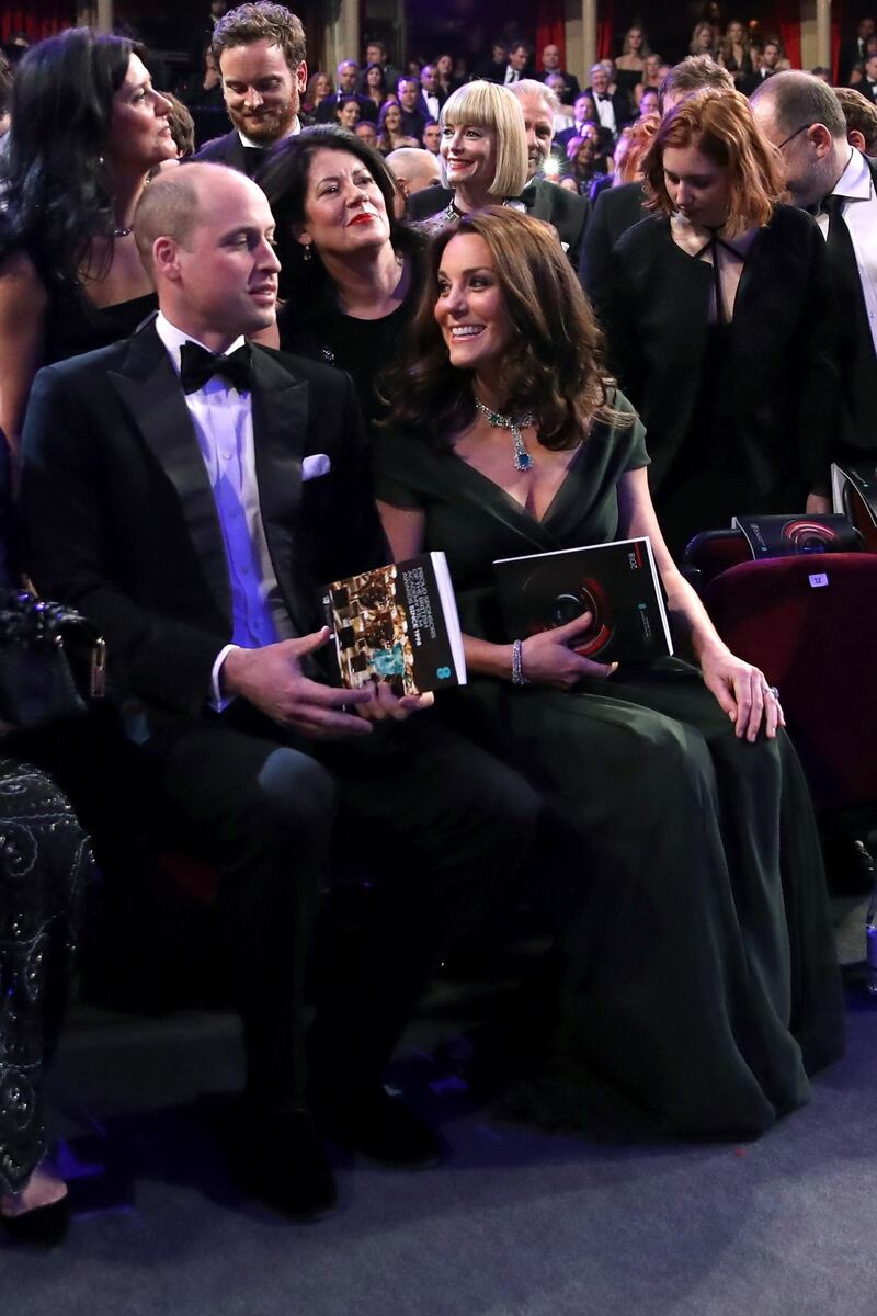 Kate Middleton incinta ai Bafta 2018 2