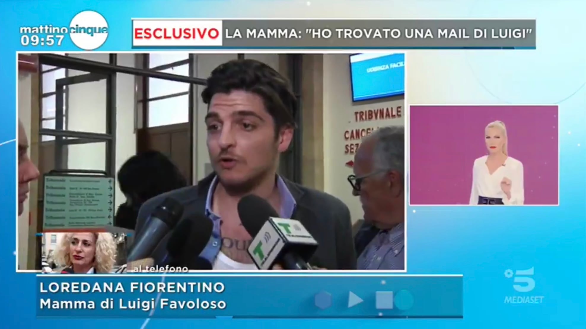 Scomparsa di Luigi Favoloso, la madre: "Ho ricevuto una mail poco fa"