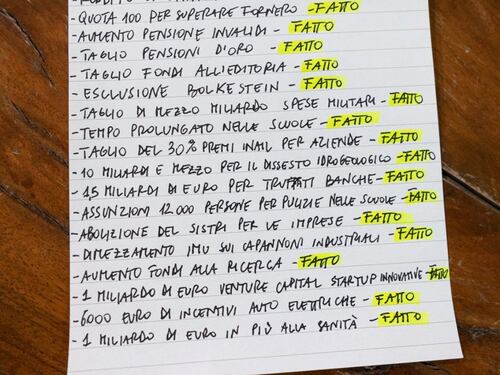 Giovanni Muciaccia ironizza sulla lista di Luigi Di Maio