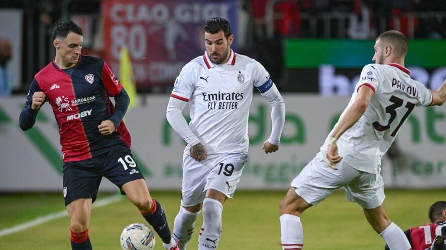 Il Milan tradisce Leao e Zappa regala il pareggio del 3 a 3 al Cagliari