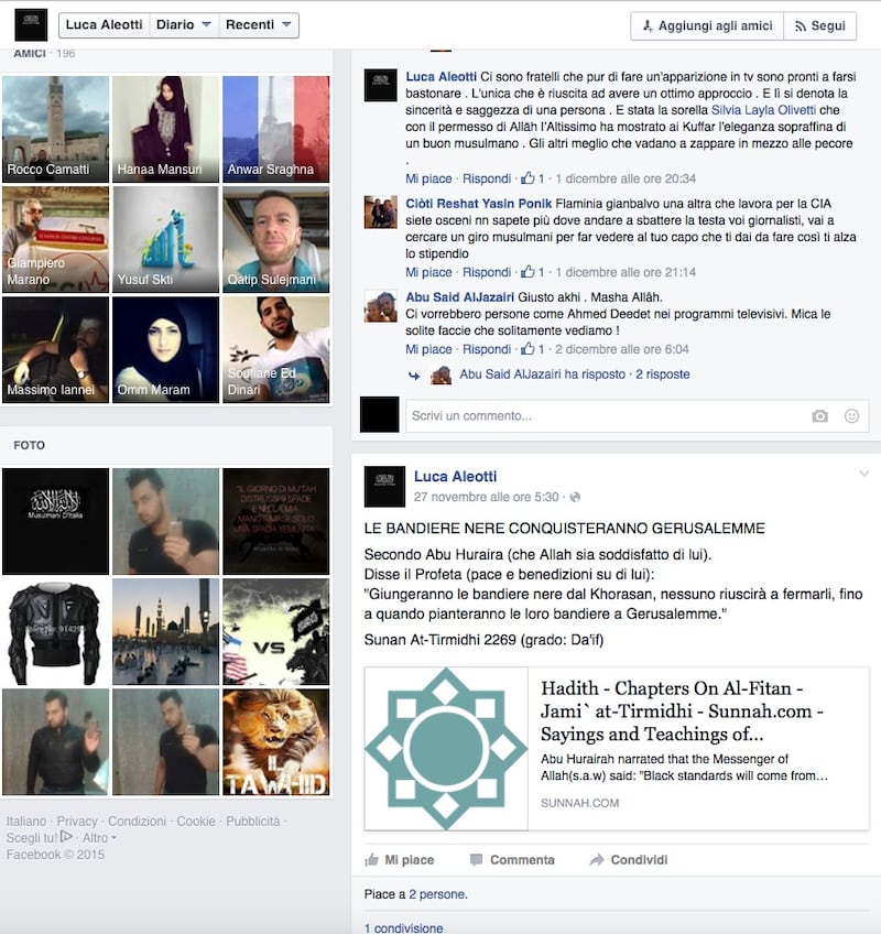 Gli screenshot che "inchiodano" Luca 4