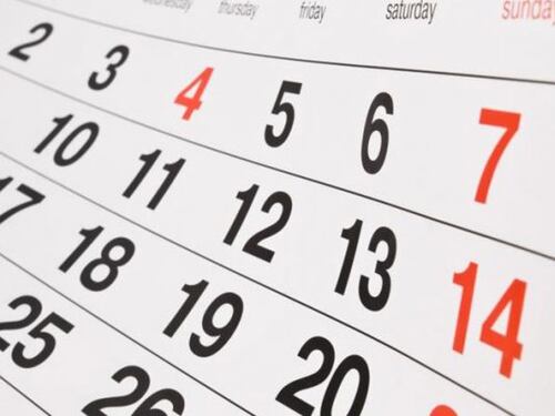 Ponti, festività e vacanze di questo 2018