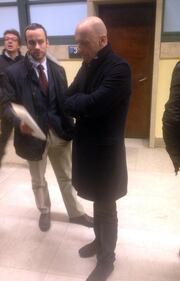 Il direttore Sallusti al Tribunale di Milano 4