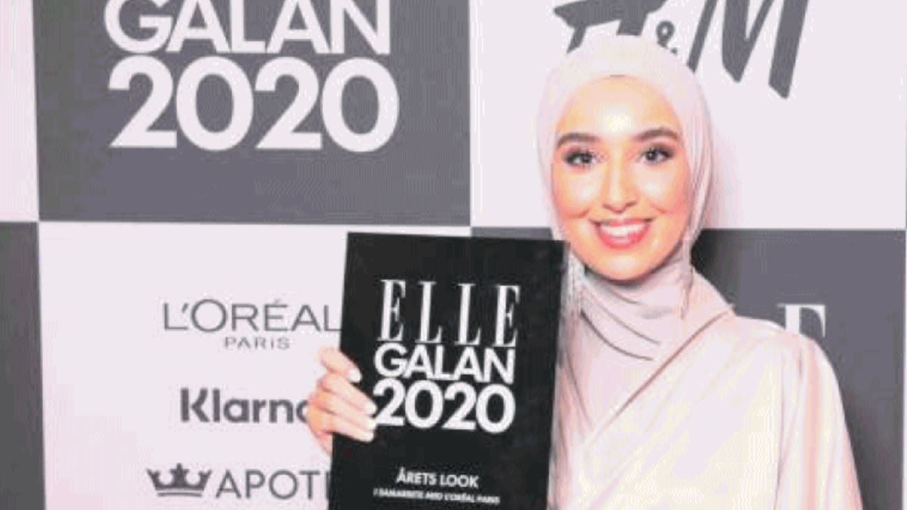Imane, l'icona della moda che sfoggia il velo islamico