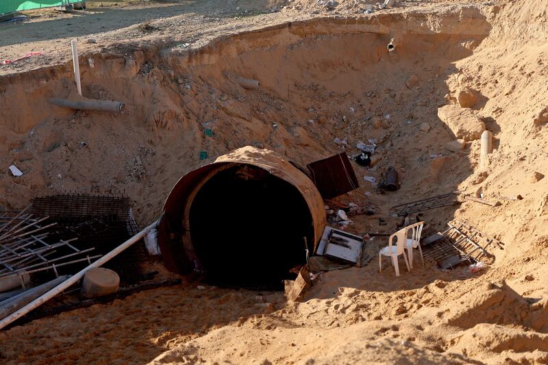 Le Idf hanno scoperto un enorme sistema di tunnel vicino al valico di Erez 4