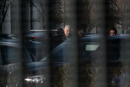 Formigoni arriva al carcere di Bollate 8