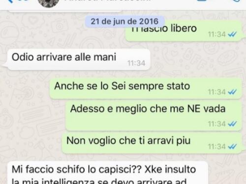 Isola dei Famosi, Marcaccini si difende e la ex pubblica i messaggi