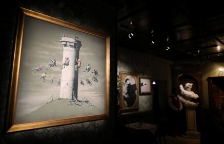 Banksy apre albergo a Betlemme 4