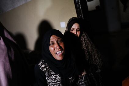 I funerali a Gaza di Leila, uccisa a otto mesi 7