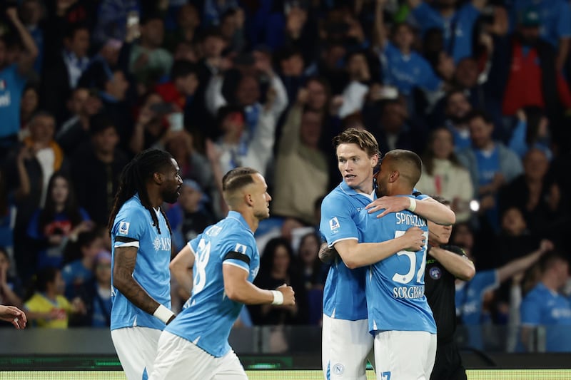 Napoli Torino festeggiamento