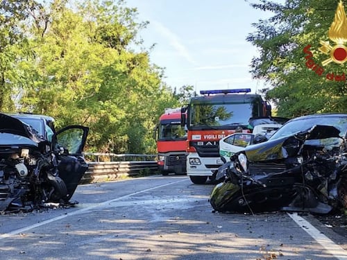 Malpensa, schianto frontale sulla statale: nove feriti, coinvolti anche bambini