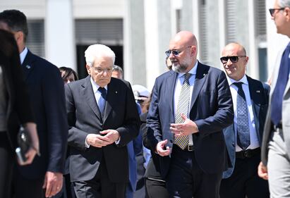 L'arrivo di Meloni e Mattarella a Modena 18
