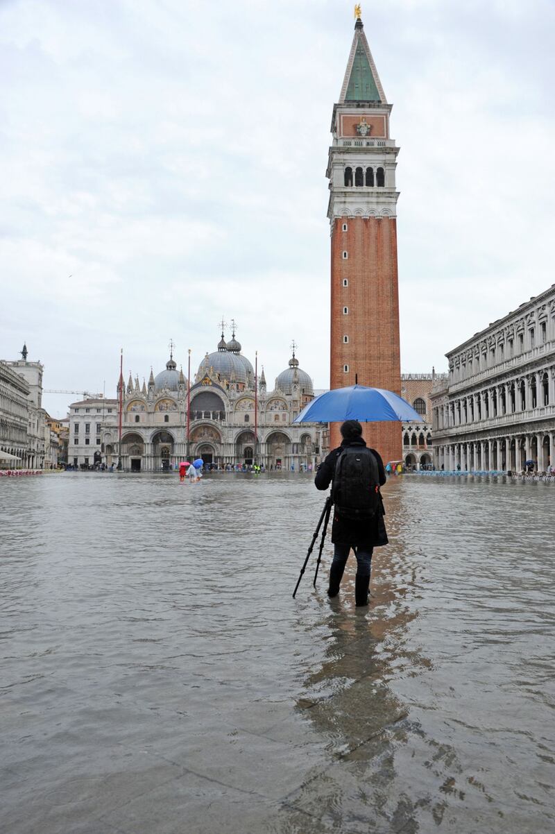 Acqua alta a Venezia 5