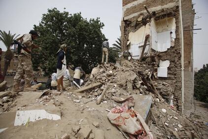 Un sito dell'Unesco in Yemen sotto le bombe dei sauditi 11
