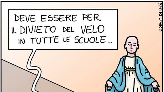 Madonna senza velo