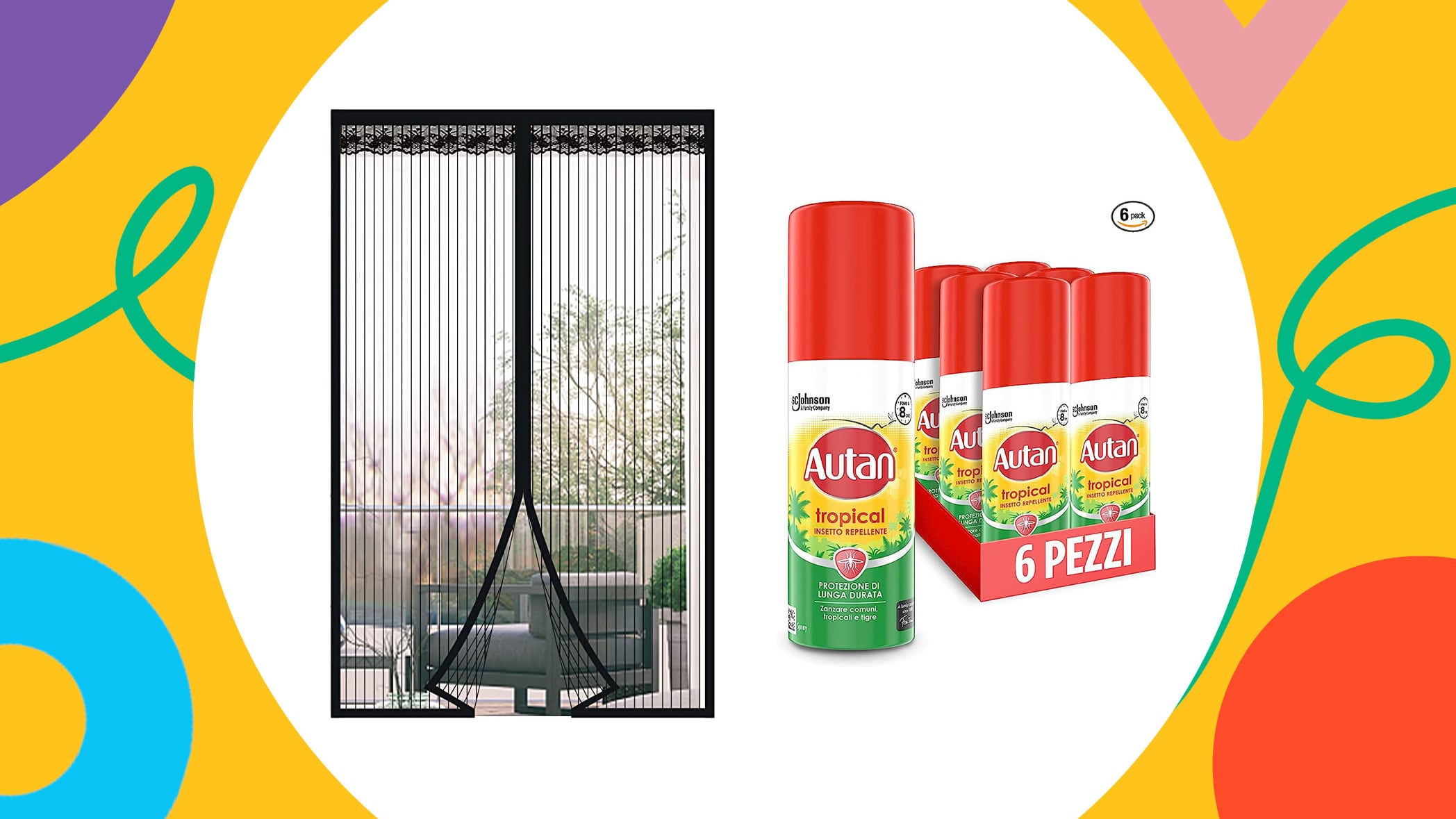 SOS zanzare: zanzariere, spray e prodotti contro le punture in offerta su Amazon