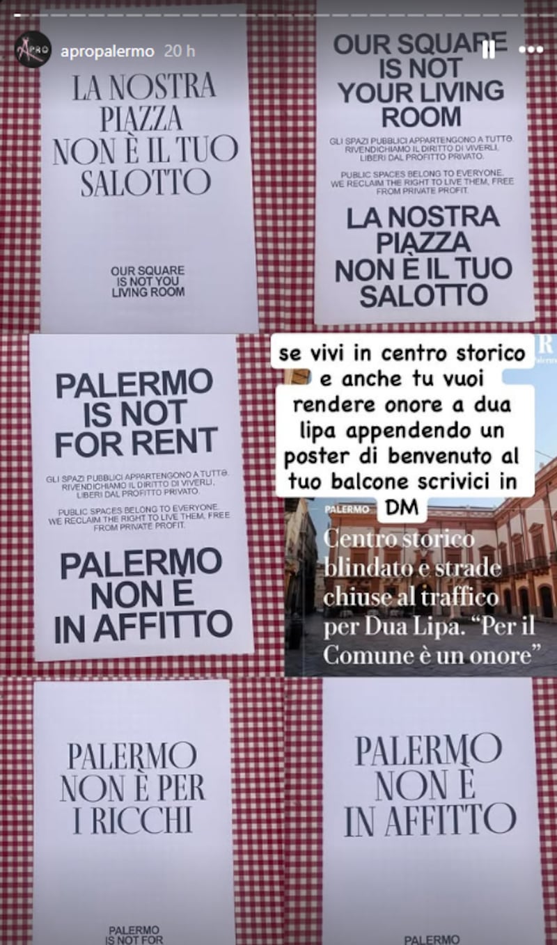 Proteste contro Dua Lipa