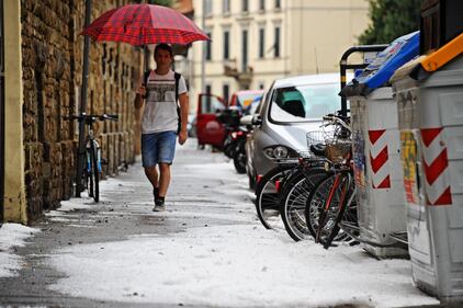 Bomba d'acqua su Firenze 5