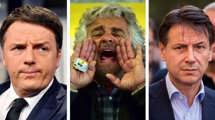 Grillo spara su Renzi e Salvini, ma non chiude al grande inciucio