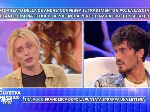 Pomeriggio 5, scontro tra Roger Garth e Gaetano Arena: "Sei squallido"