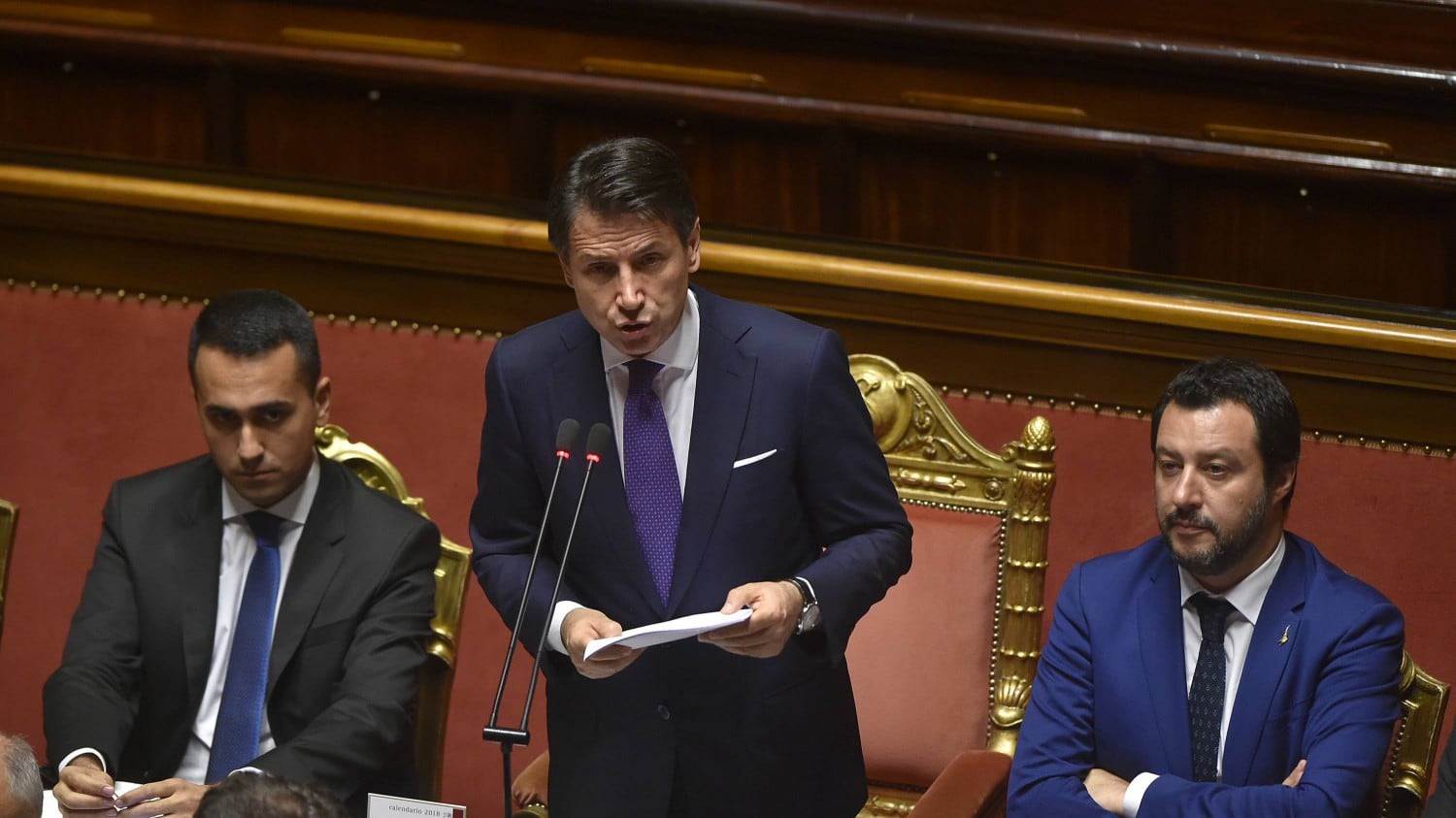 Da Conte dimezzato a jolly Così il premier spera nel bis