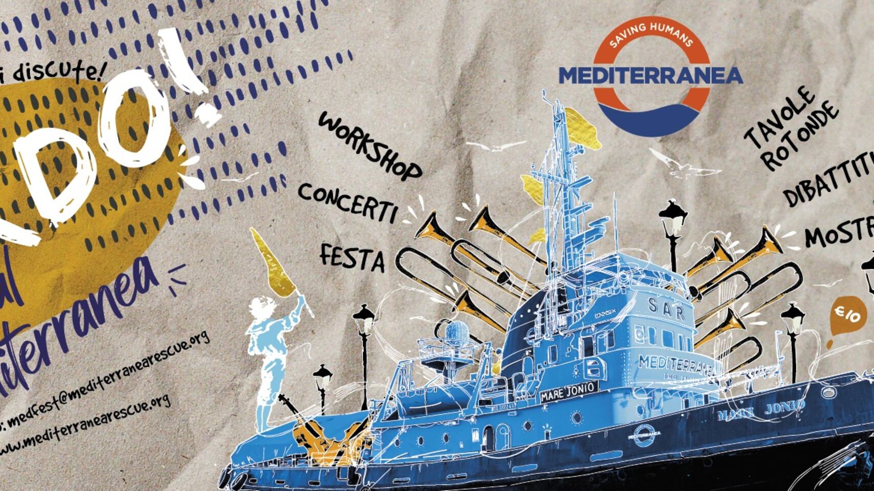 "Vergognoso, vada a Lampedusa": al festival delle Ong se la prendono con Salvini