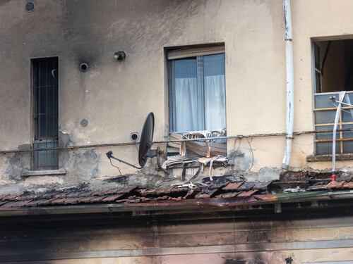 L'incendio di Milano