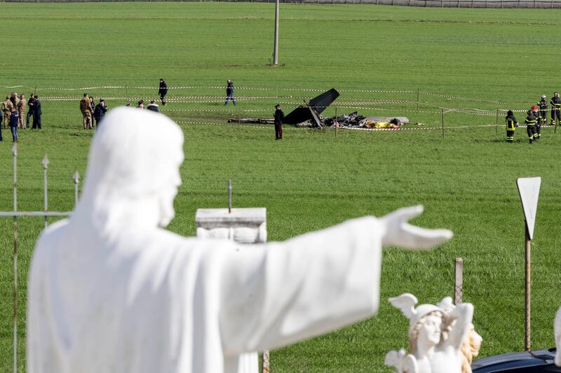 incidente aereo guidonia