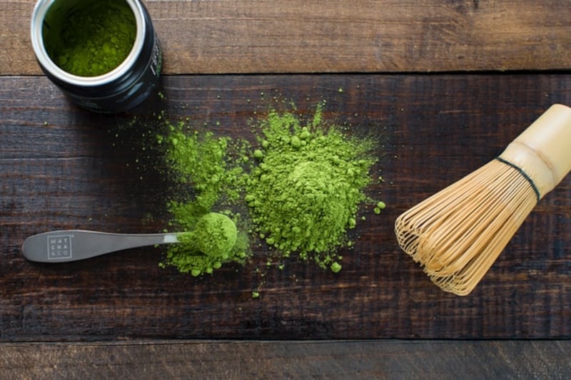 Tè verde preparazione