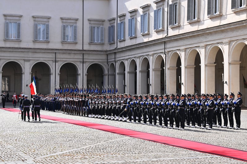 Carlo III e Camilla, primo giorno in Italia 14