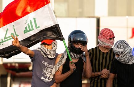 Le proteste contro l'ambasciata Usa in Iraq 7