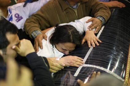 I funerali dei cristiani uccisi nel Delta egiziano 4