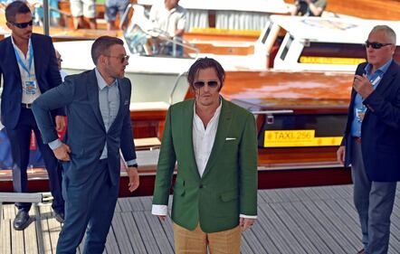 Mostra del Cinema di Venezia, l'arrivo di Johnny Depp 6