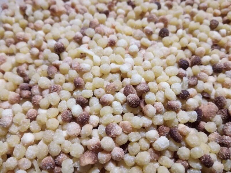 Fregola sarda, dettaglio