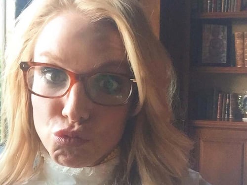Britney Spears con gli occhiali, foto