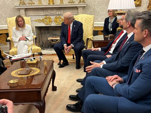 Conferenza stampa di Trump e Meloni alla Casa Bianca