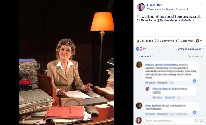 Franca Leosini, social in delirio per lei 11