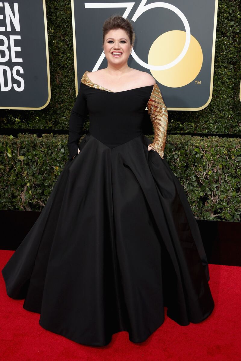 Golden Globe 2018, star in nero sul red carpet 13