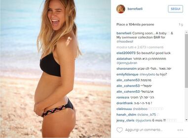 Supersexy e senza rimorsi: il pancino di Bar Refaeli 1