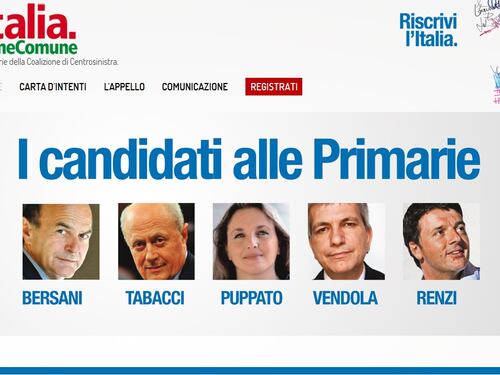Primarie centrosinistra, chi sono i candidati