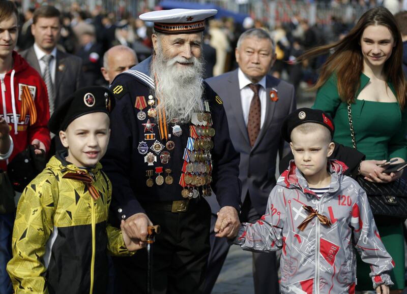 Così la Russia celebra la vittoria sui nazisti 10