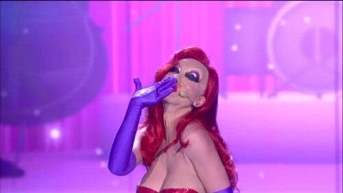 Virginia Raffaele è Jessica Rabbit 7