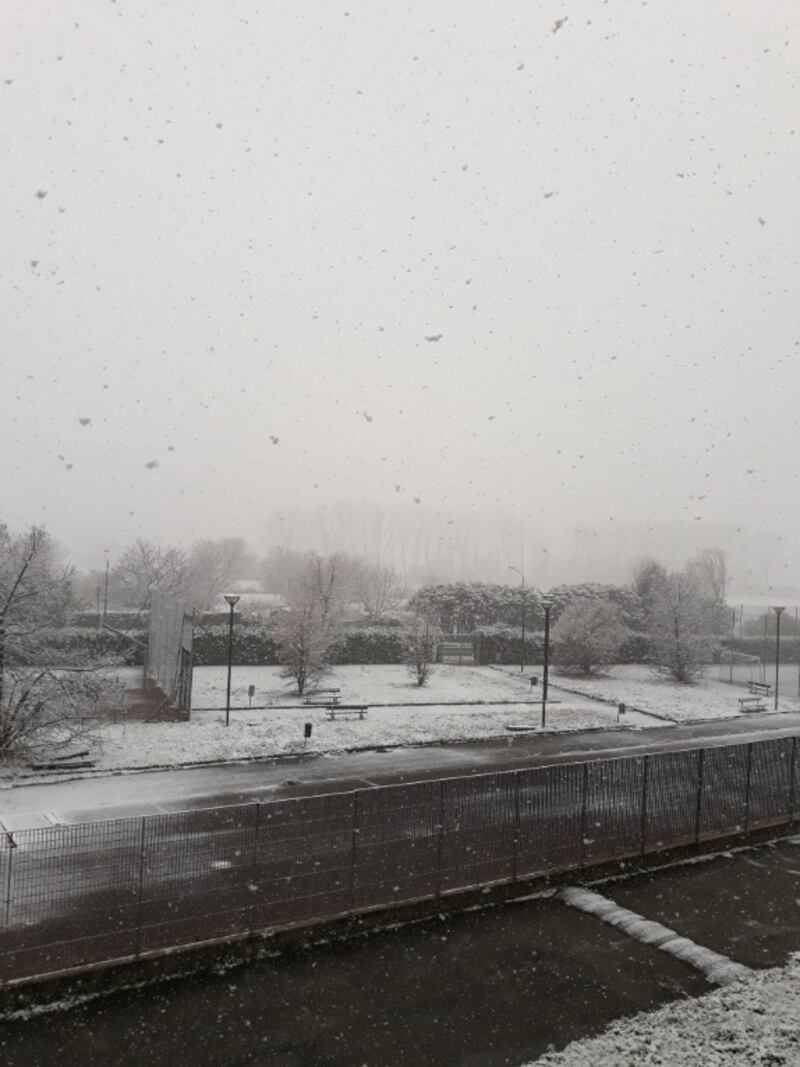 Nevica a Milano 9