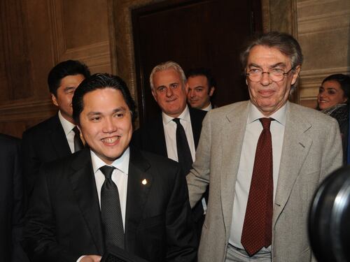 Moratti svela: "Inter, ho fiducia nei cinesi. Thohir? Con lui ho fatto molta fatica"