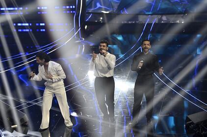 Sanremo 2024: ecco il look della seconda serata del Festival de Il Volo 2