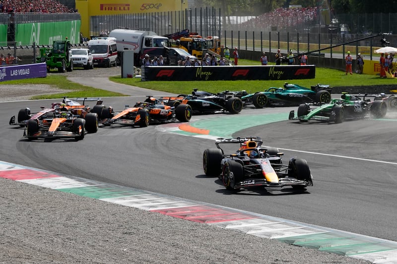 F1 Monza gara partenza