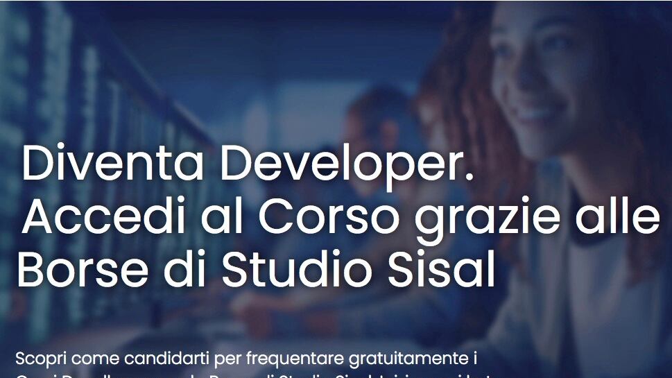 Sisal e Develhope, 20 borse di studio per la formazione digitale degli under 30