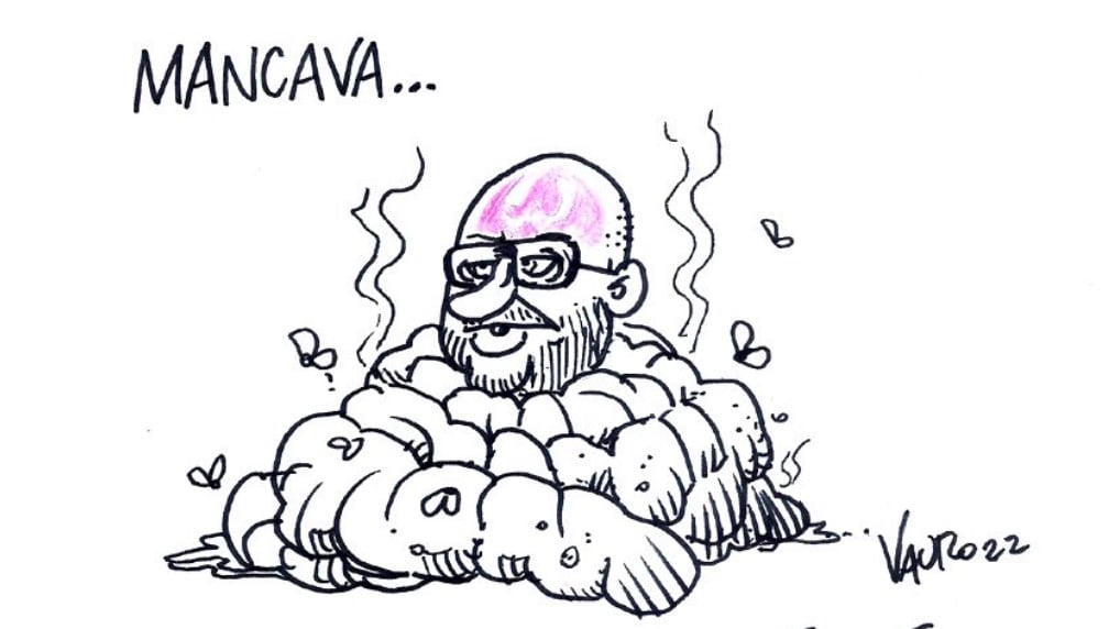 "Mancava la ciliegina...". Lo sfregio di Vauro a Fontana